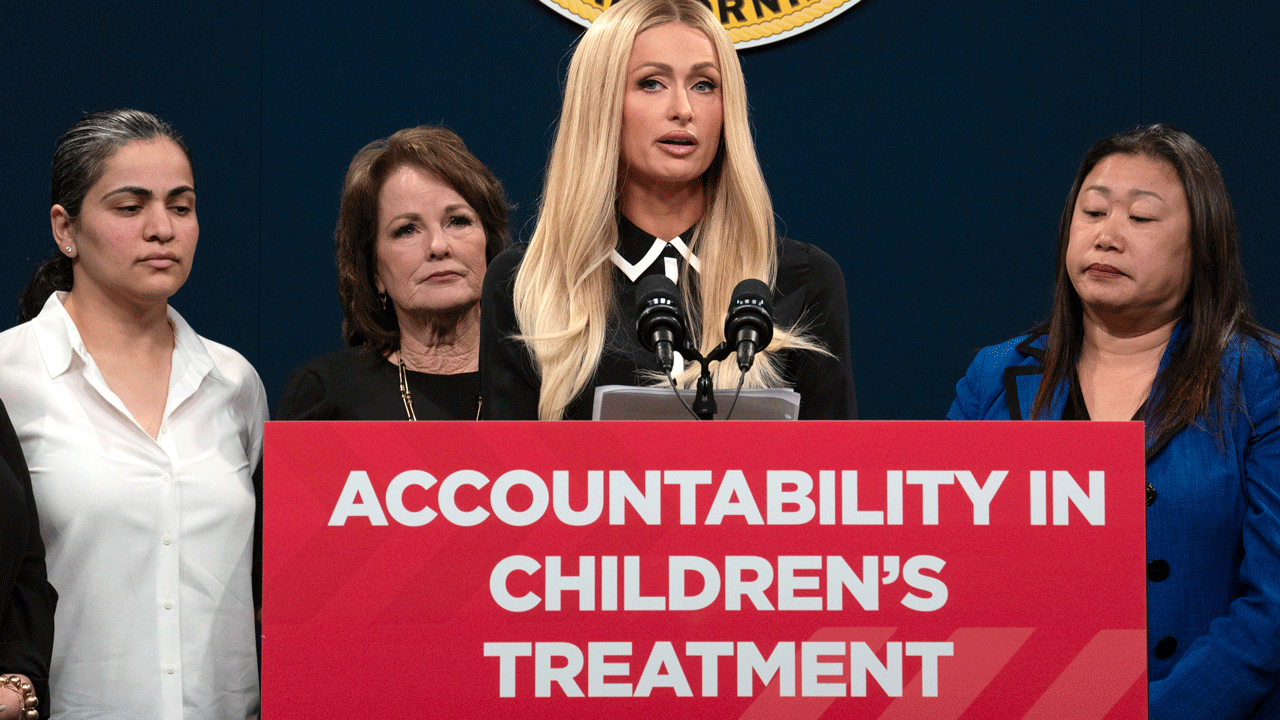 Paris Hilton backs California bill to bring more transparency to youth ...