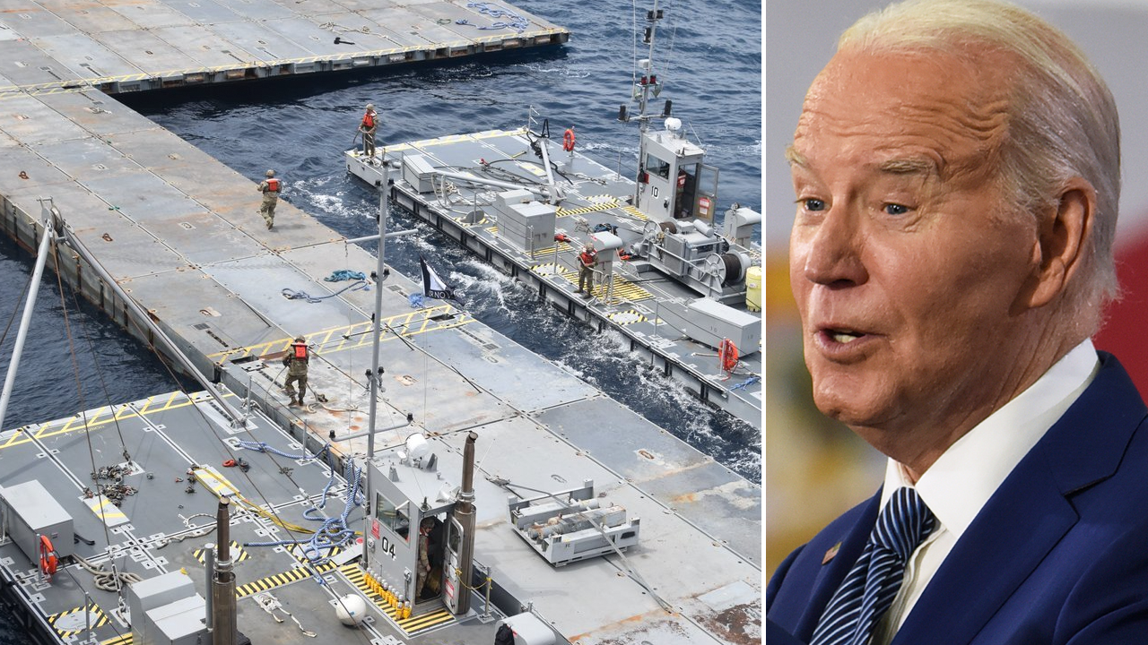 Growing controversy over Biden's Gaza pier fuels concerns over cost