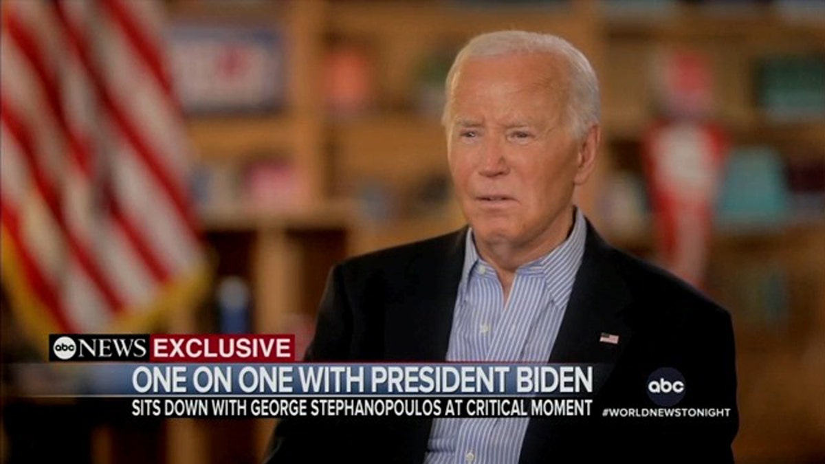 Biden ABC interview screen shot