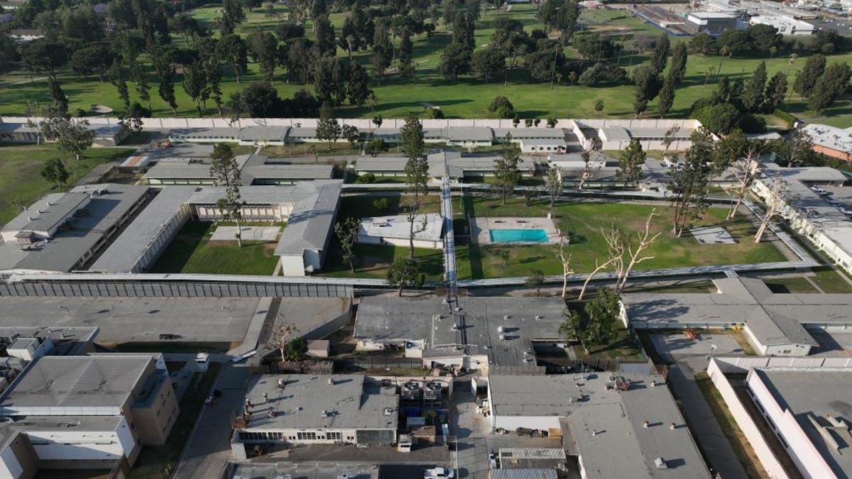 Los Padrinos Juvenile Hall aerial view