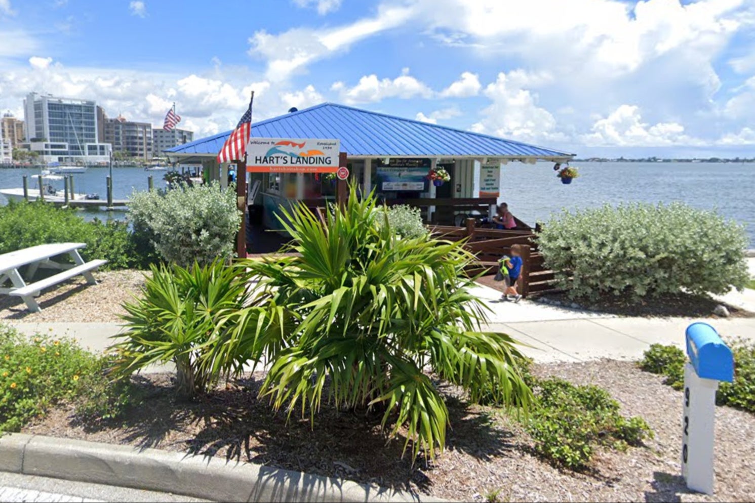 The alleged incident took place at Hart’s Landing Fishing Pier in Sarasota, Florida, on August 3