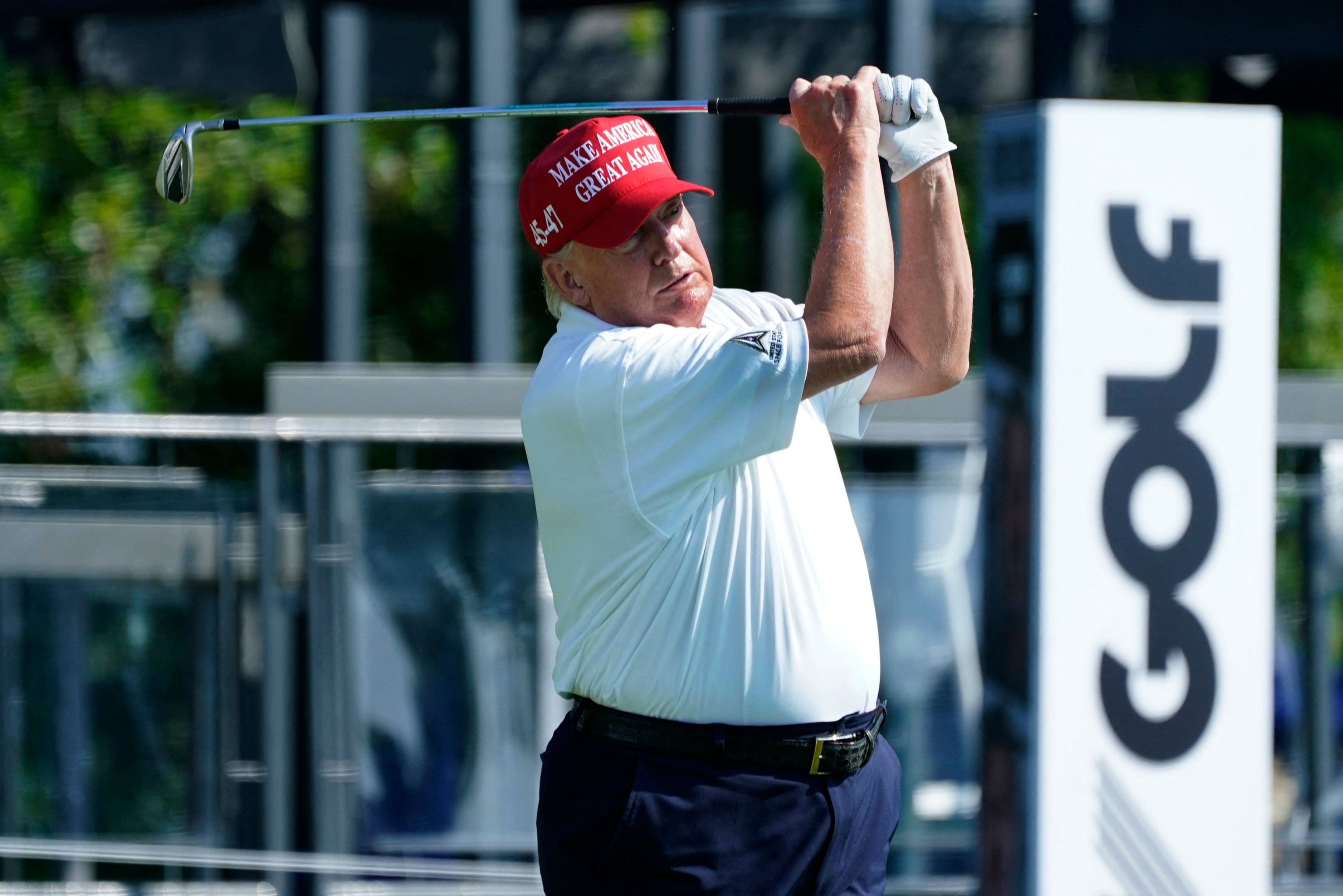 Donald Trump is well-known for his love of golf.