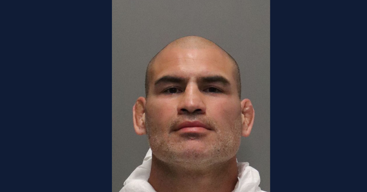 cain velasquez mugshot