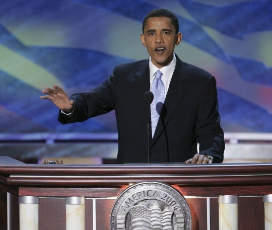 In 2004, Barack Obama delivered the keynote address to the Democratic National Convention in Boston. It catapulted a little-known state legislator to national prominence.