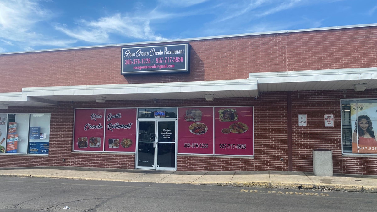 Rose Groute Creole Restaurant in Springfield, Ohio, a popular Haitian food establishment that opened in August 2023.