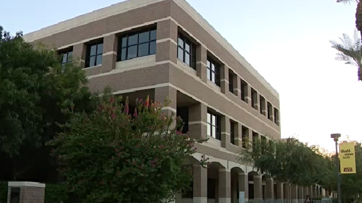 The building on ASU's campus where the alleged attack took place