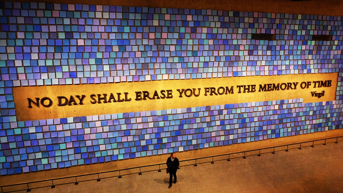 An exhibit at the 9/11 Memorial & Museum in New York City