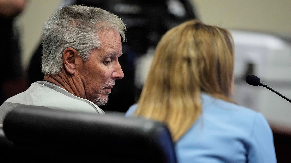 Colin Gray sits in the Barrow County courthouse