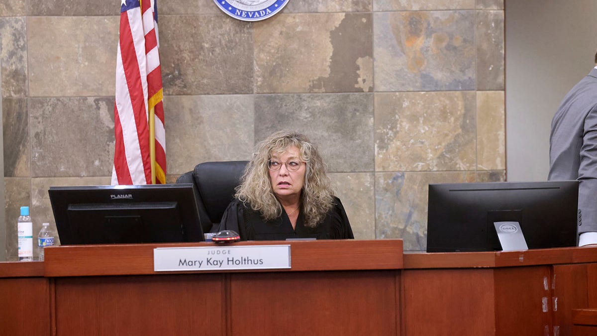 Judge Mary Kay Holthus in court