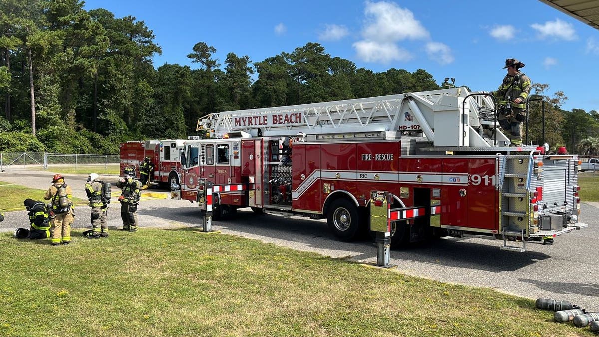 Myrtle Beach Fire Department vehicle