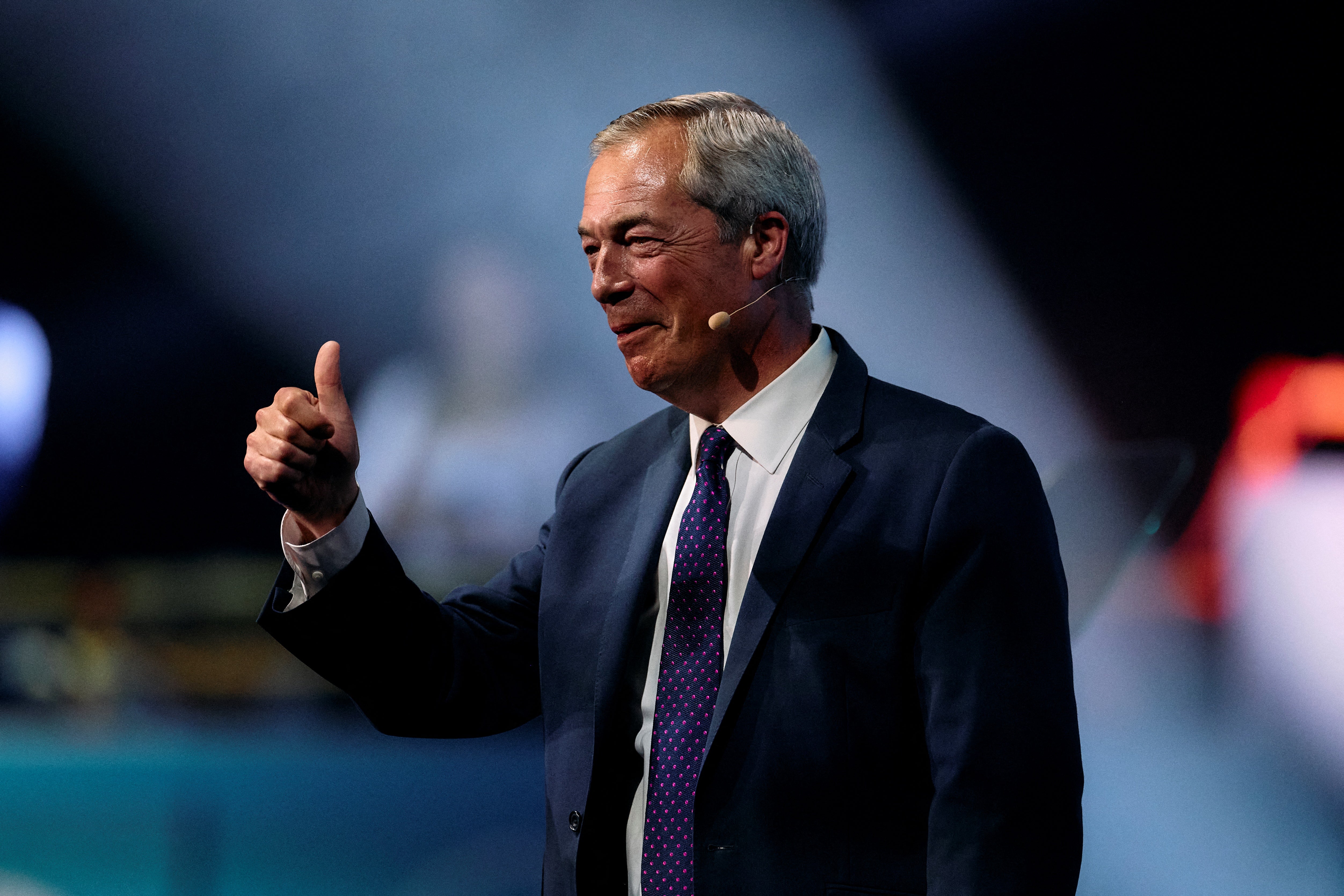 Nigel Farage has said that climate-change measures drain money from taxpayers