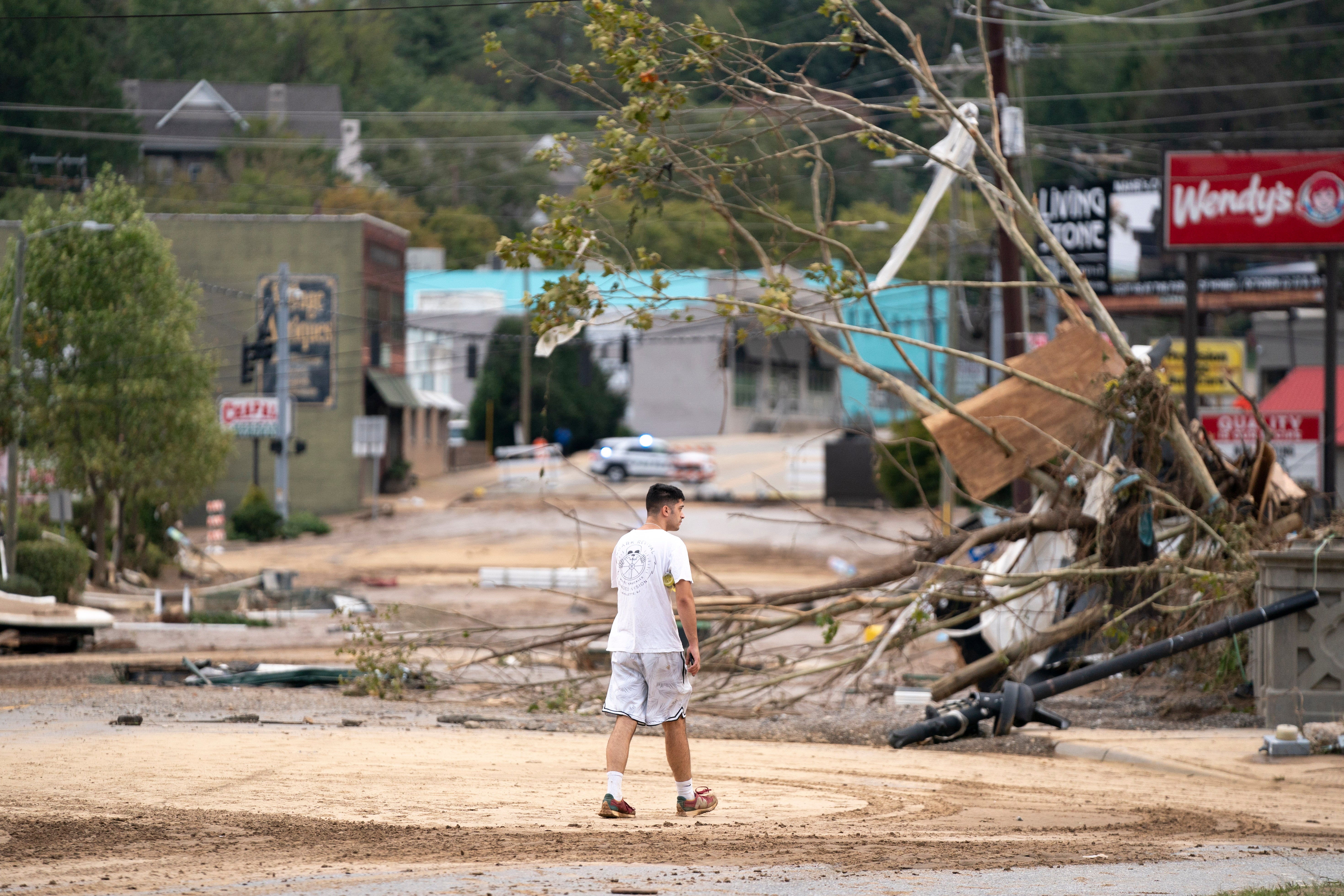 Authorities in North Carolina are working ‘around the clock’ to restore ‘normalcy’ to affected communities