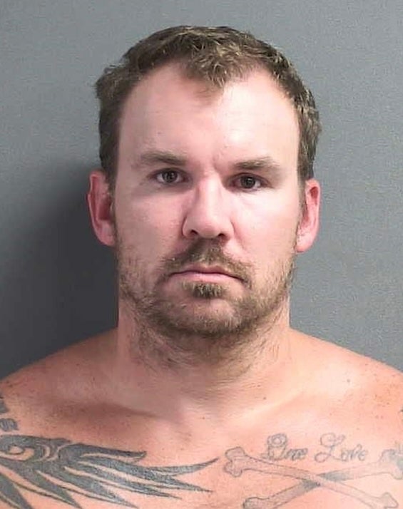 James Melady, 37, is accused of molesting a woman in the back of an ambulance on the way to the hospital.