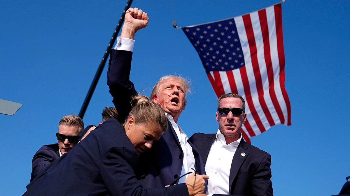 Trump flag with in PA