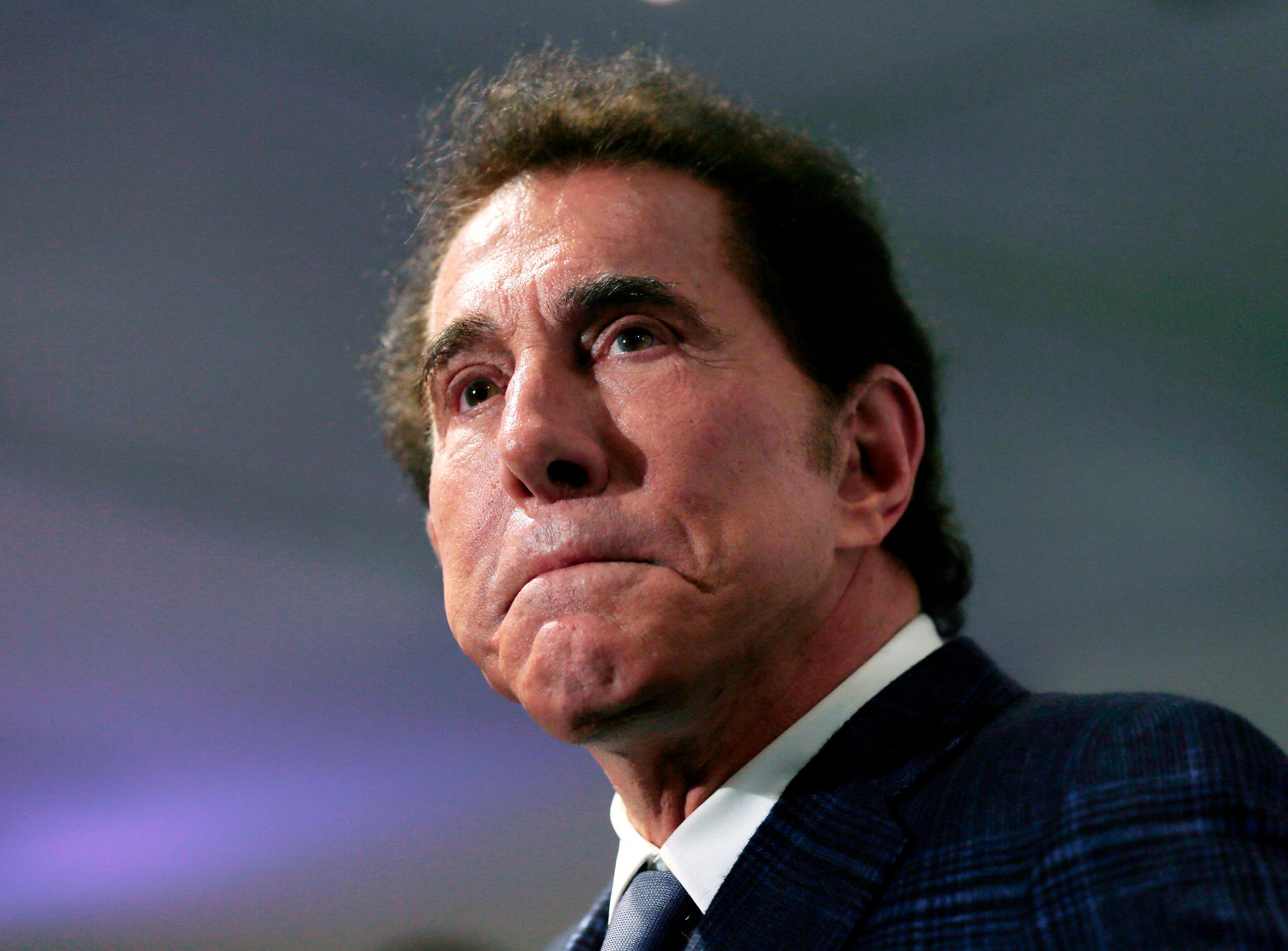 Steve Wynn is said to have met with Trump and warned him about going off message