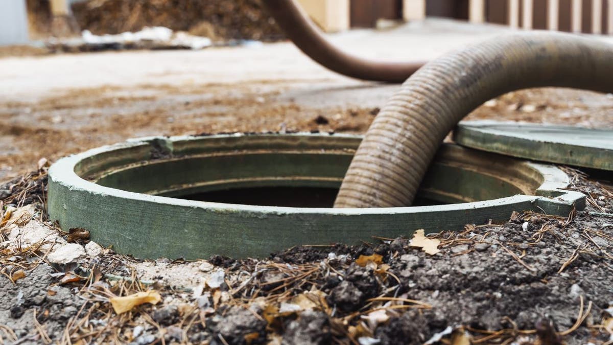 File image of a septic tank