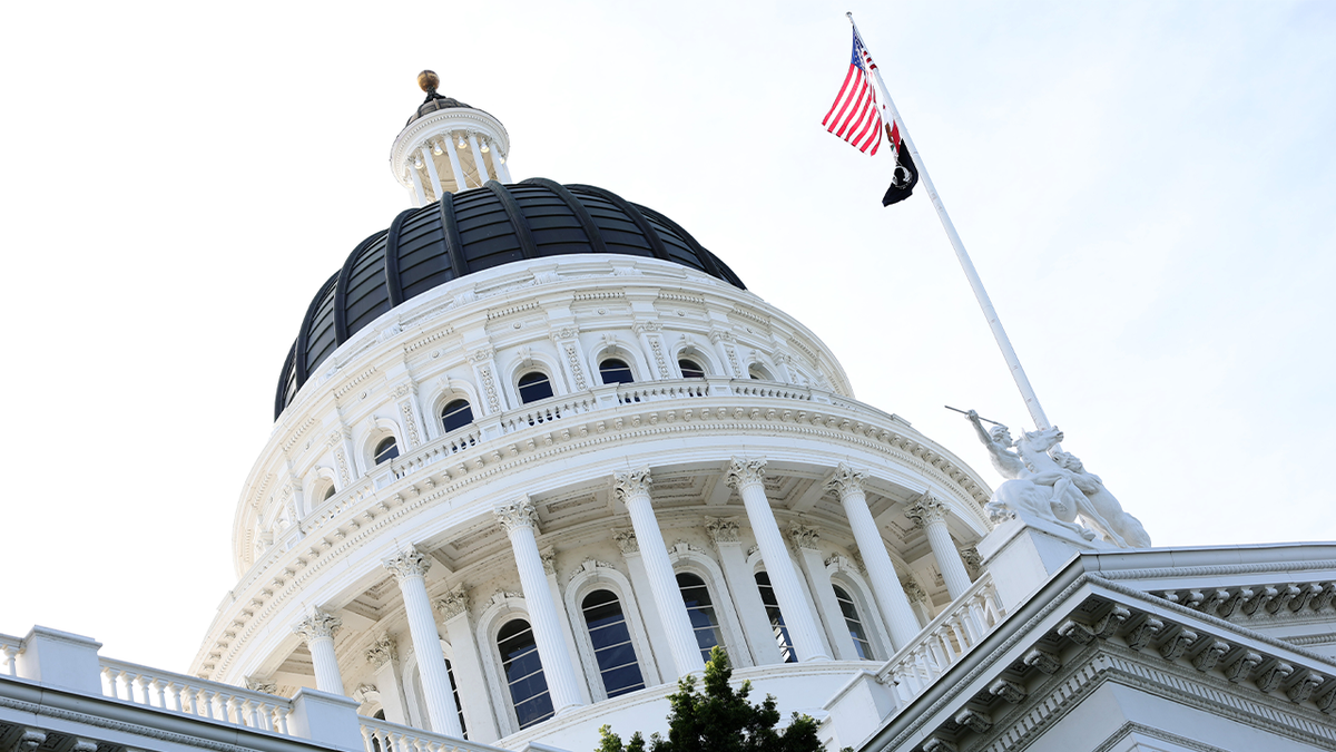 California state capitol dome