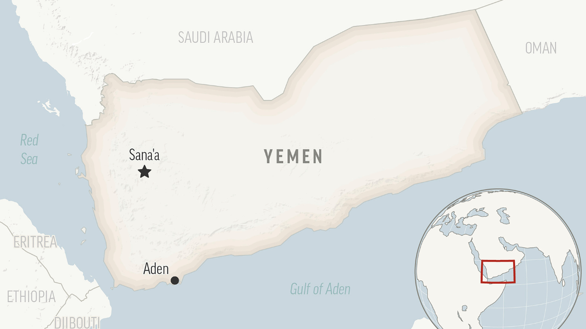 Yemen map