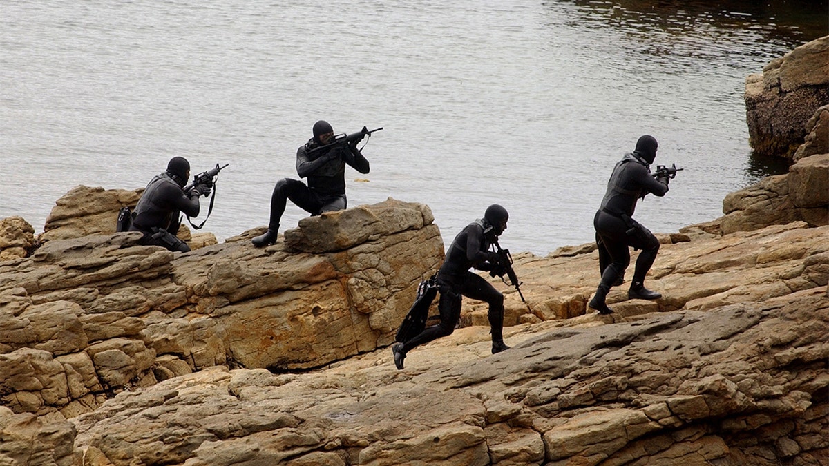 Navy SEALs training