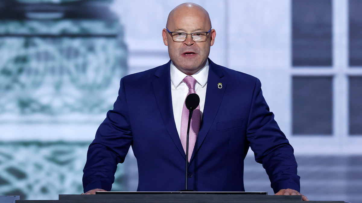 union president speaking at RNC