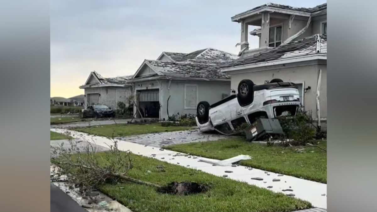 Hurricane damage