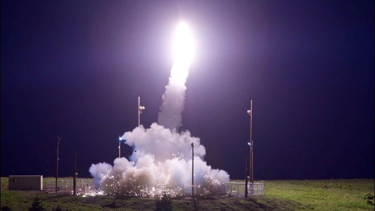 THAAD missile defense system test