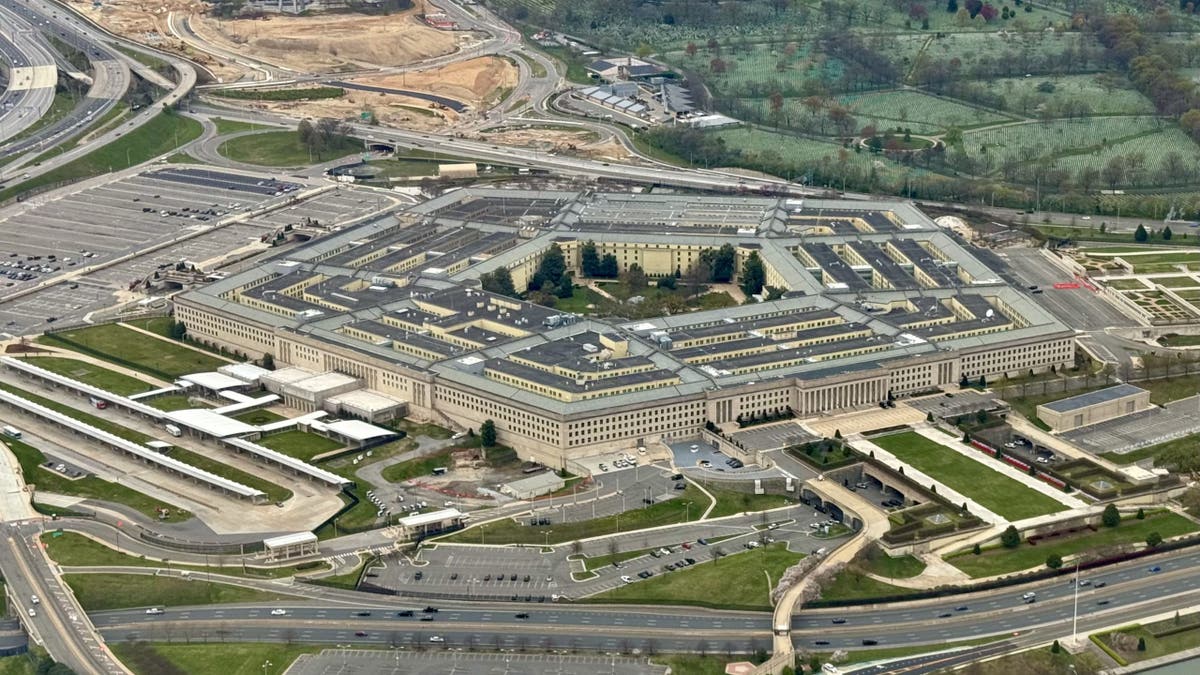 Pentagon aerial view