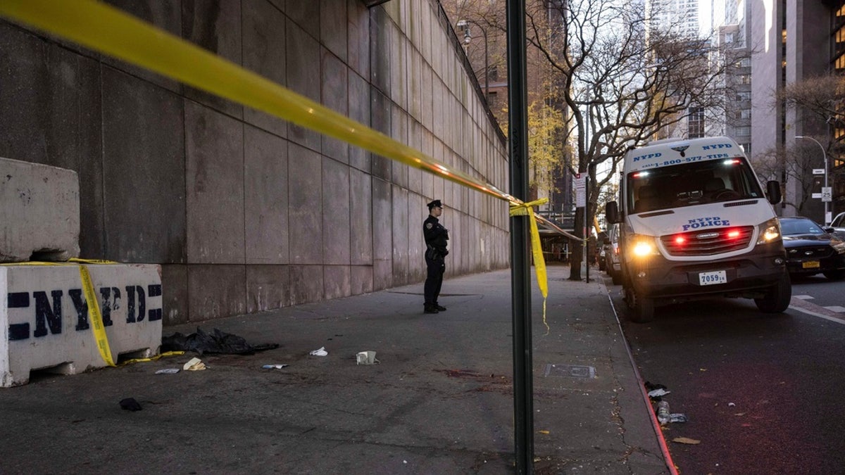 NYC crime scene