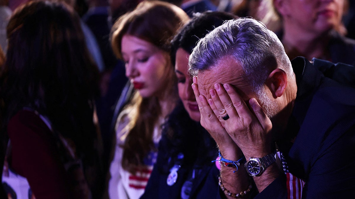 Harris supporters on Election Night