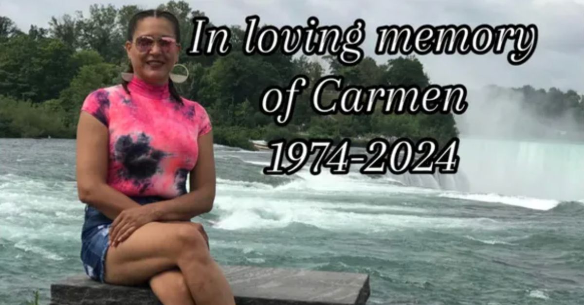 Murder victim Carmen Martinez-Silva, 50, (GoFundMe).