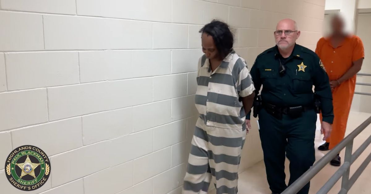 Diane Natasha Mack, 34, is being held without bail in the Highlands County Jail (Highlands County Sheriff's Office/YouTube).