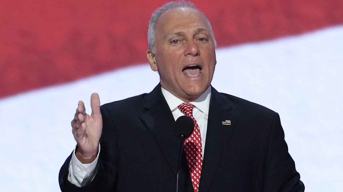 Steve Scalise speaks during Day 2 of the Republican National Convention