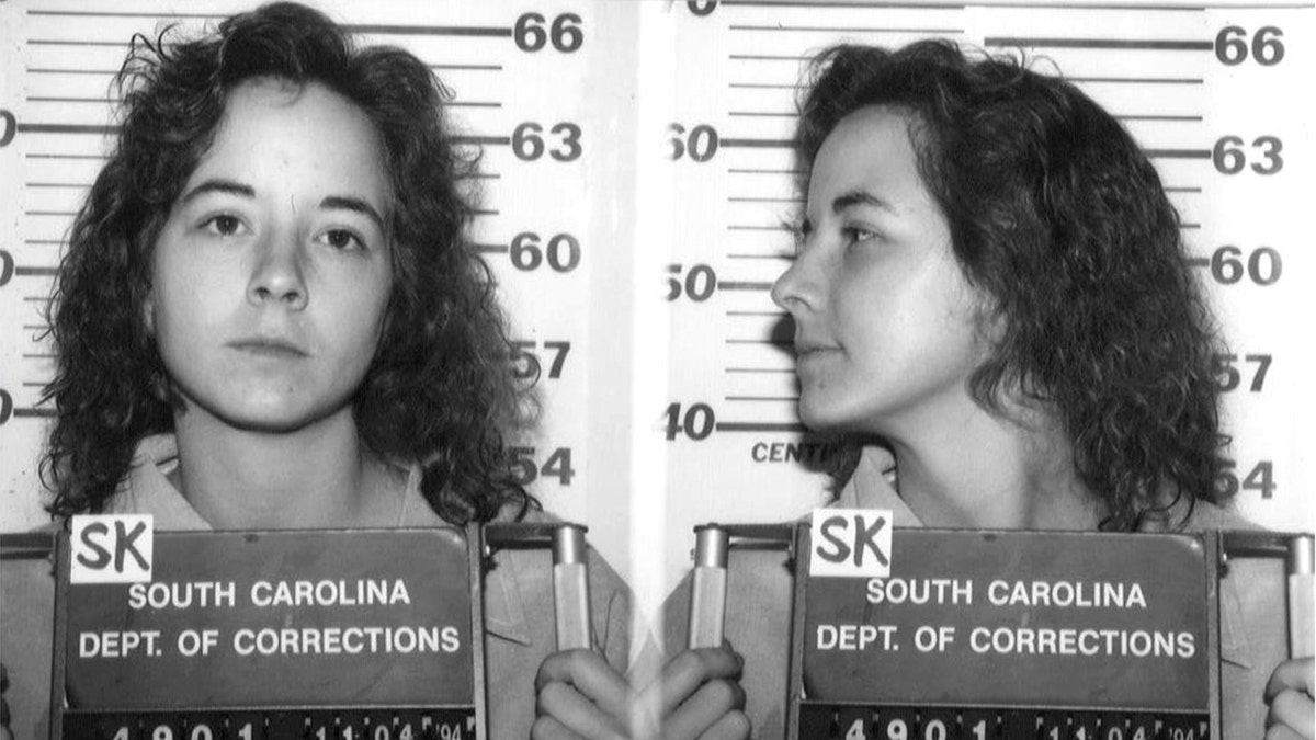 Legal identity photograph of Susan Smith. She was convicted on July 22, 1995 of murdering her two sons, 3-year-old Michael Daniel Smith, born October 10, 1991, and 14-month-old Alexander Tyler Smith, born August 5, 1993. Susan Smith when she was first arrested in 1994. (Photo by Brooks Kraft LLC/Sygma via Getty Images)