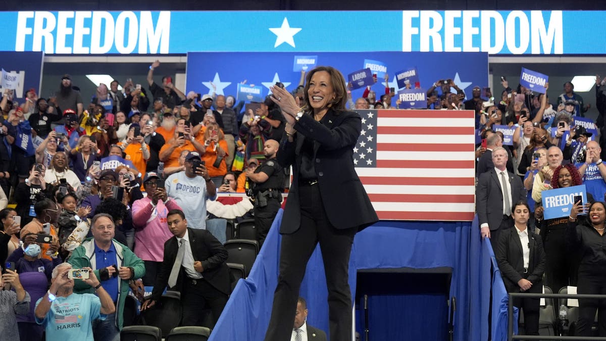 Kamala Harris at rally