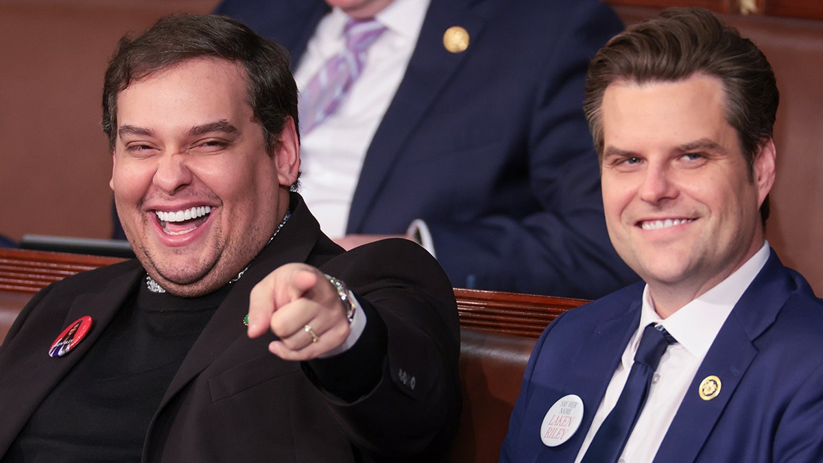 George Santos and Matt Gaetz