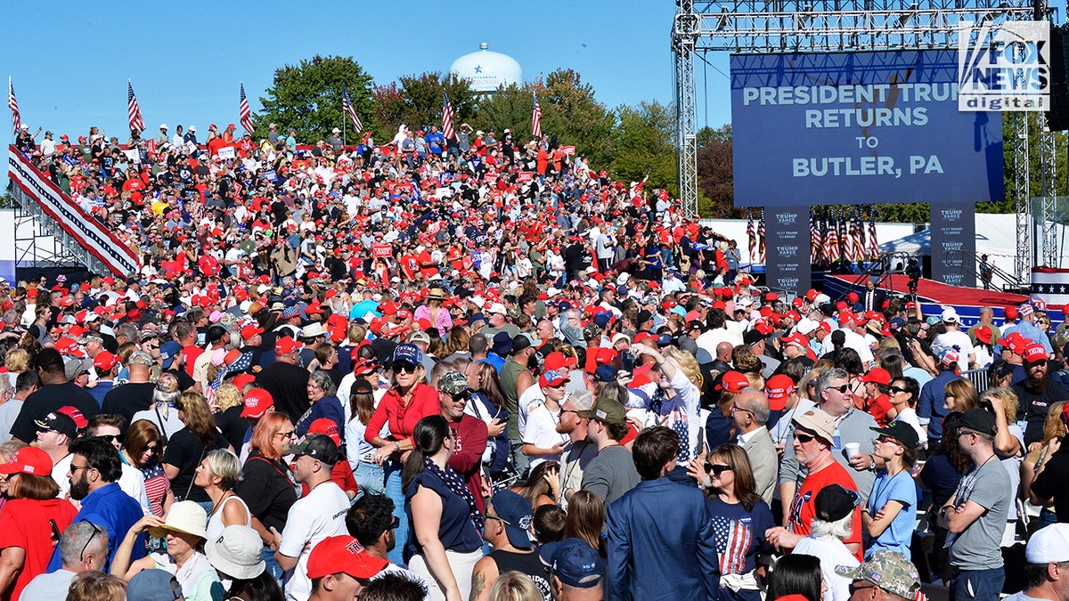 Former President Donald Trump returns to Butler, PA. to hold another rally on Oct. 5