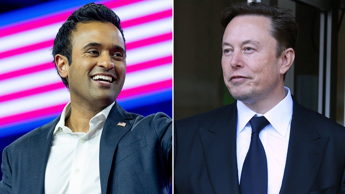 Vivek Ramaswamy and Elon Musk