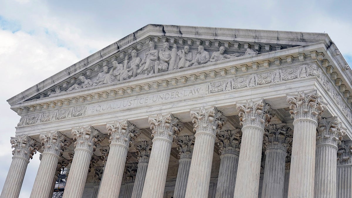 Supreme Court front of building