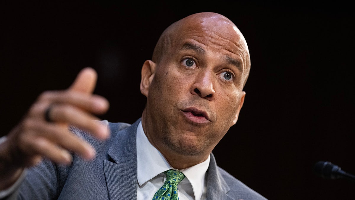 Sen. Booker closeup shot