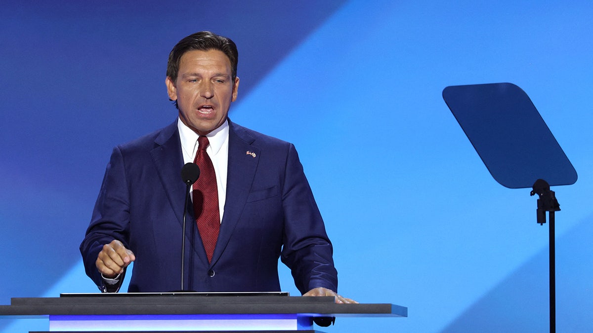 Ron DeSantis speaks on Day 2 of the Republican National Convention