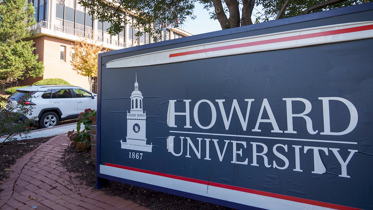 Howard University sign