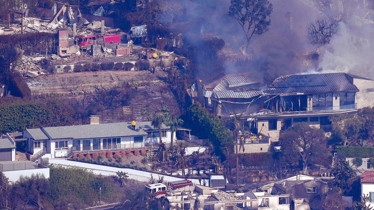 Aftermath of the California wildfires