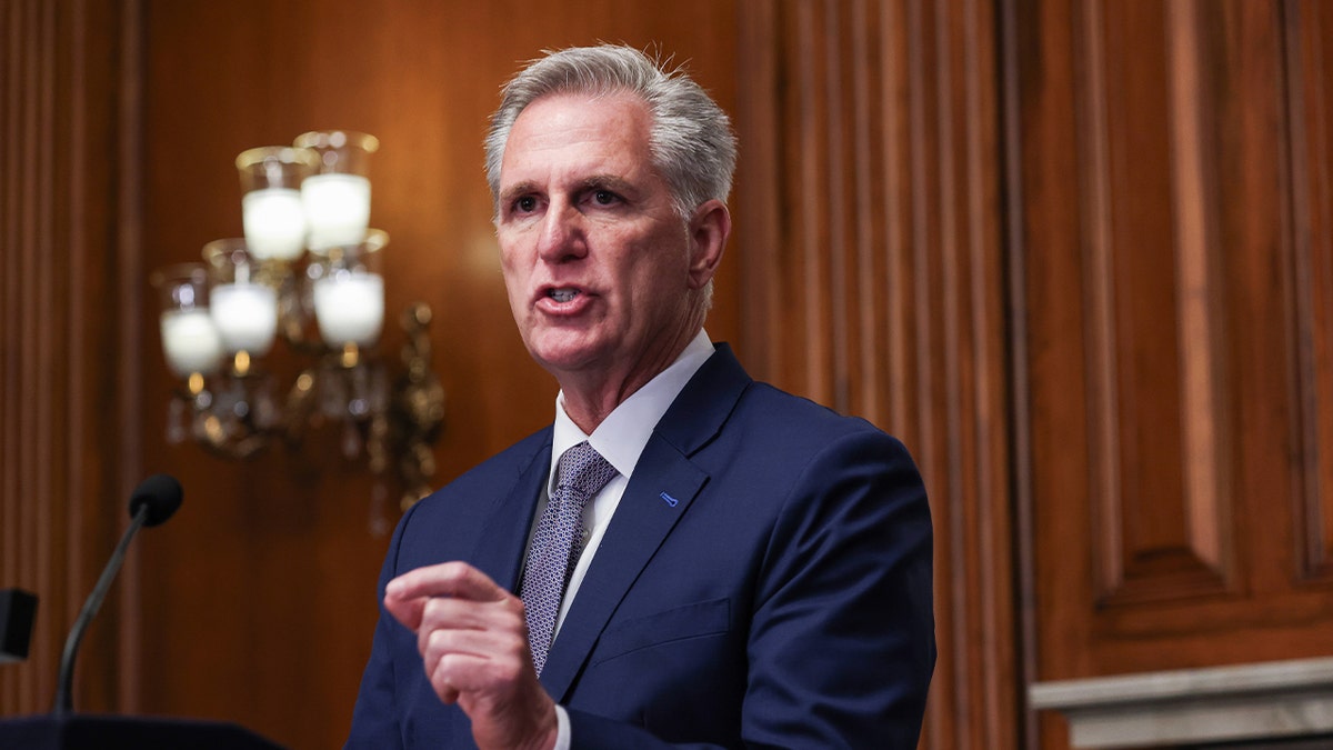 Former Rep. Kevin McCarthy was ousted from the speakership on Oct. 4, 2023.