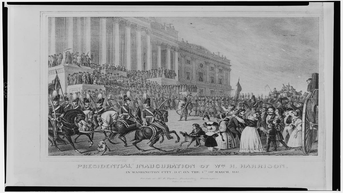 William Henry Harrison's presidential inauguration