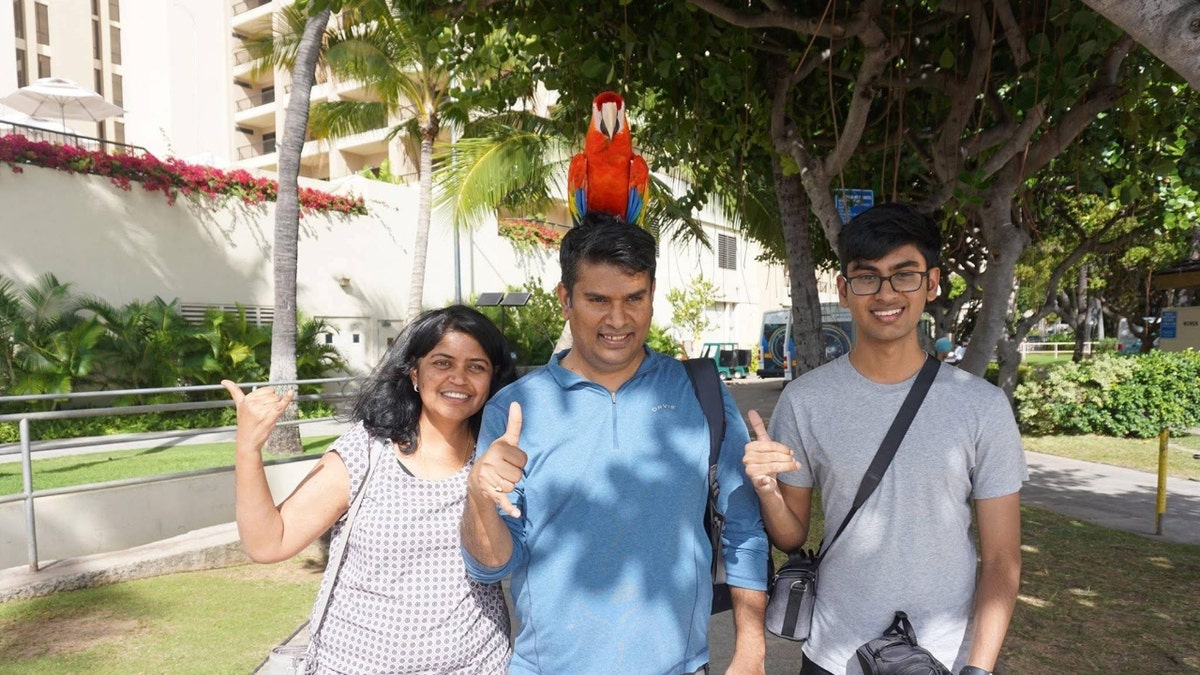 Suchir Balaji and his parents