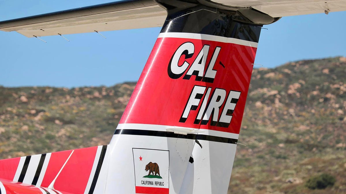 CAL Fire San Diego County plane