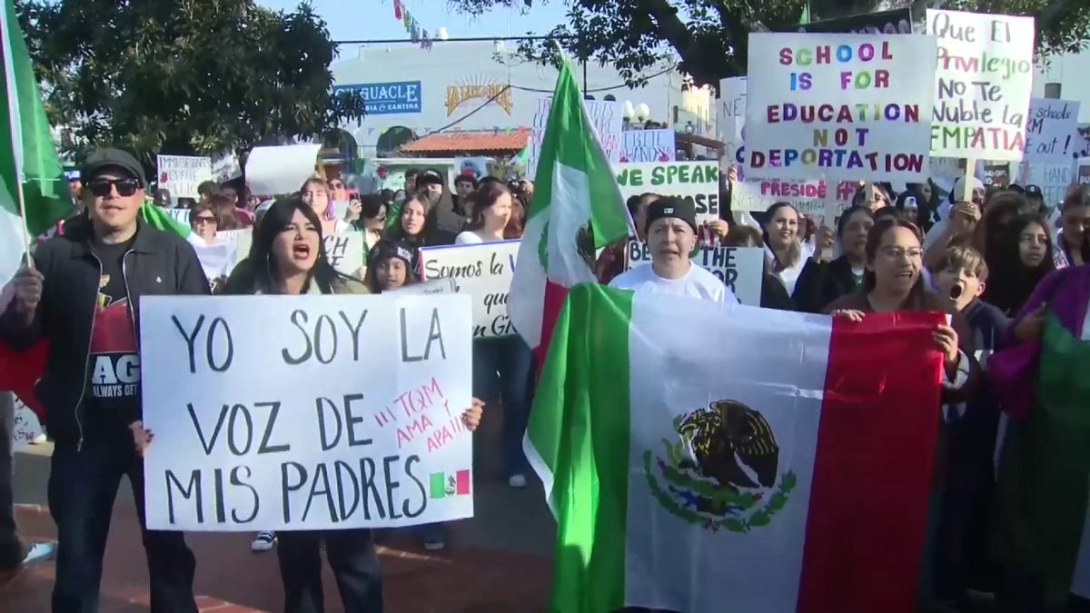 Anti-ICE protests in LA