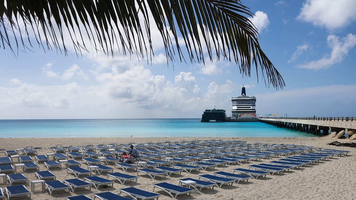 A view of the beach in Bimini, Bahamas