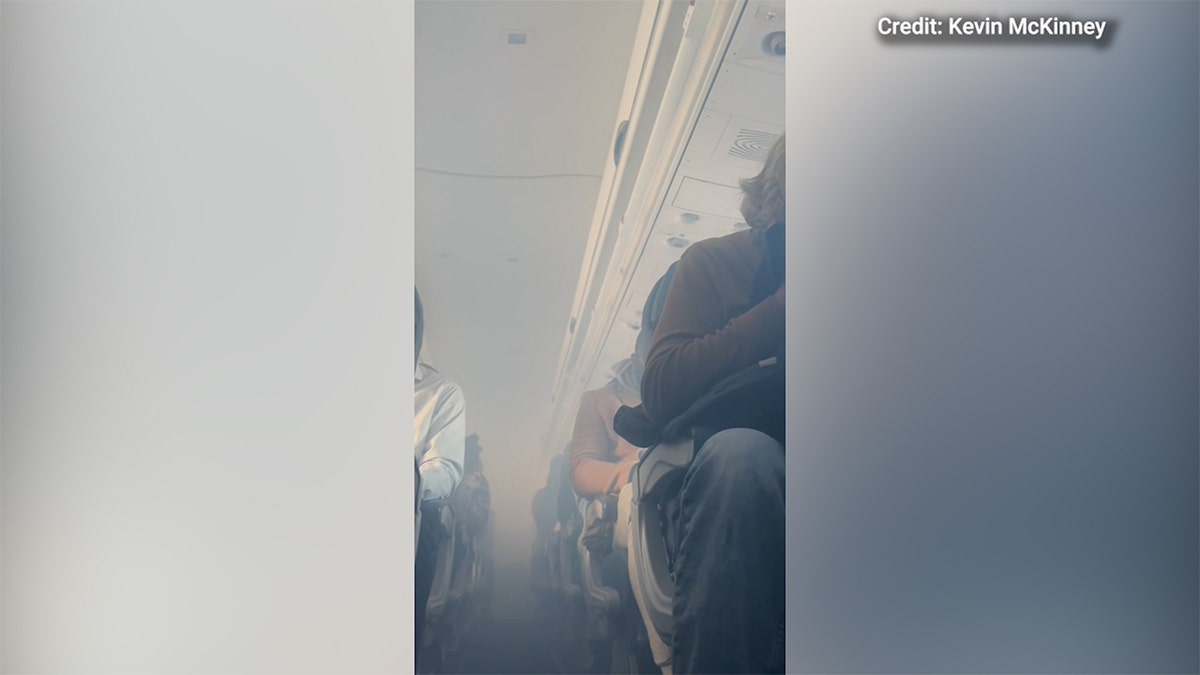 haze in Delta cabin