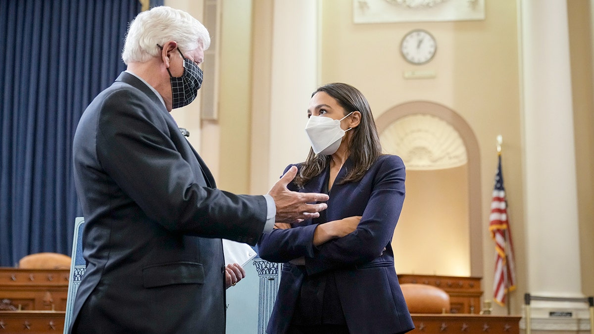 Reps. John Larson and Alexandria Ocasio-Cortez